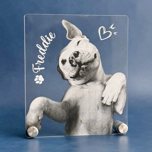 Freestanding Acrylic Pet Memorial