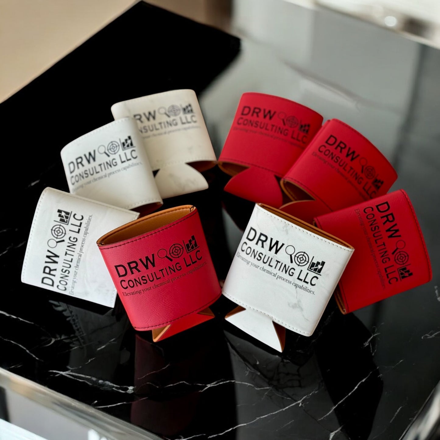 Premium Leatherette Drink Koozie